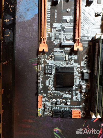 Комплект мать проц память