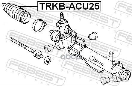 Пыльник рулевой рейки toyota kluger L/V