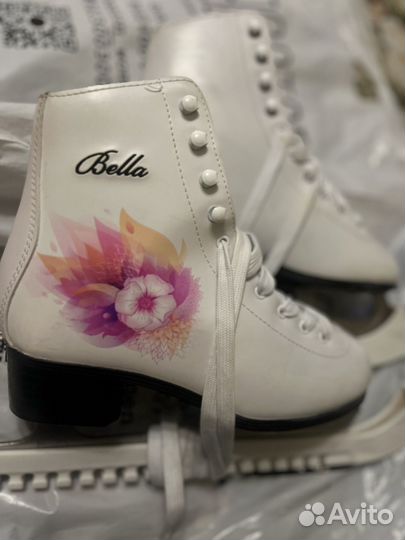 Коньки фигурные bella 39 размер