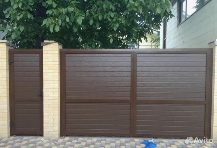 Распашные ворота