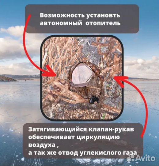 Палатка для зимней рыбалки