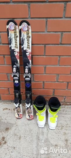 Горные лыжи детские 100