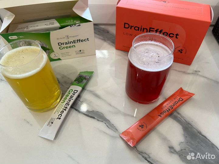 Draineffect red green