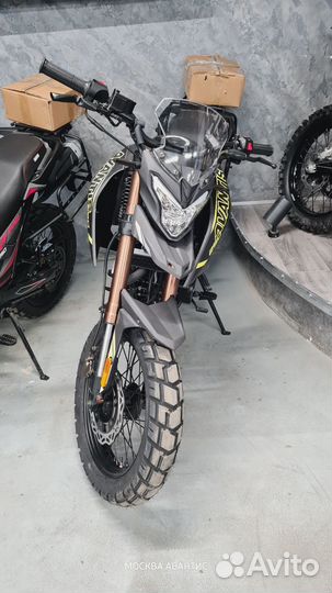 Мотоцикл Авантис турэндуро Tourist 250птс Зеленый