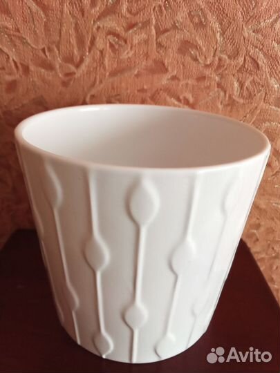 Кашпо IKEA и Фейка Орхидея искусственное растение