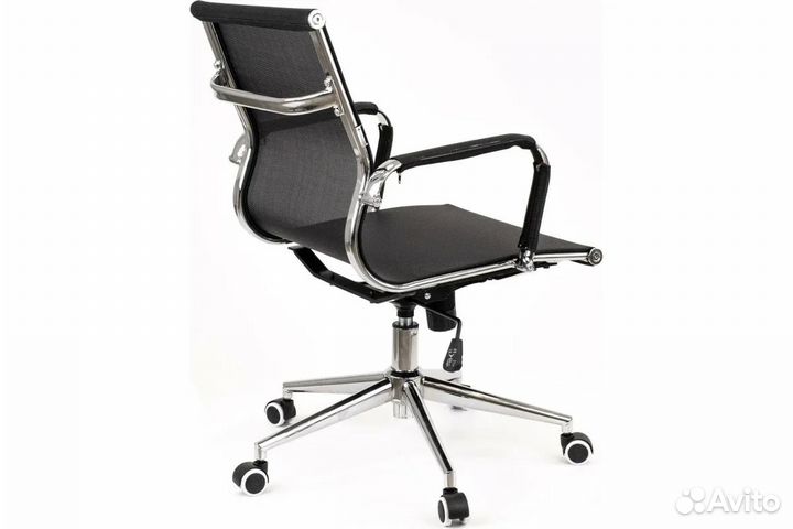 Кресло офисное Everprof Opera LB T сетка черный EC