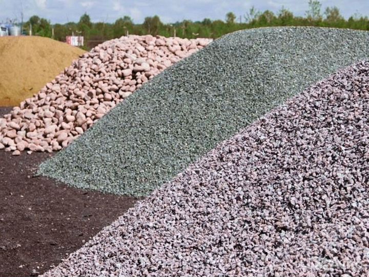 Щебень \ Песок \ Отсев строительный разной фракции