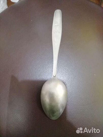 Ложка столовая агитация 100лет Ленина1870-1970Крей