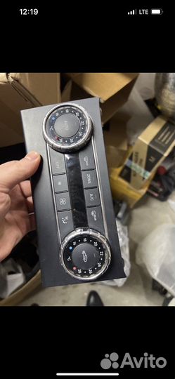 Mercedes W204 блок климата