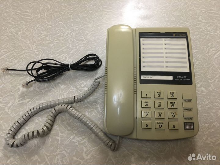 Телефон аналоговый LG GS-472L