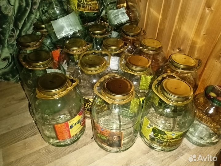 Стеклянные банки 3 литра