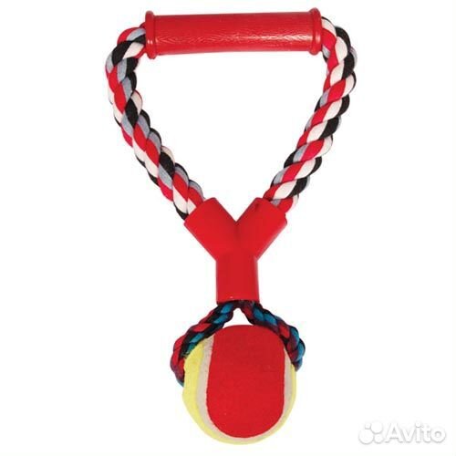 Игрушка для собак Грейфер веревка/ручка/мяч