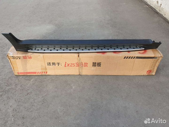 Пороги Hyundai Creta 2016-2021