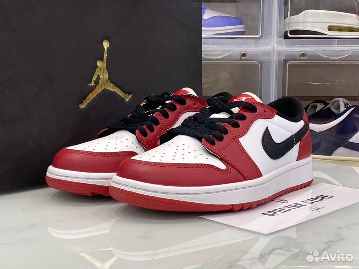 Кроссовки Nike Air Jordan 1 Low Golf Chicago