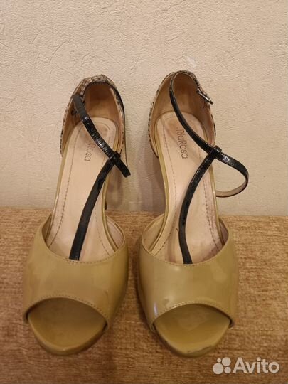 Босоножки женские 37 размер натуральная кожаные