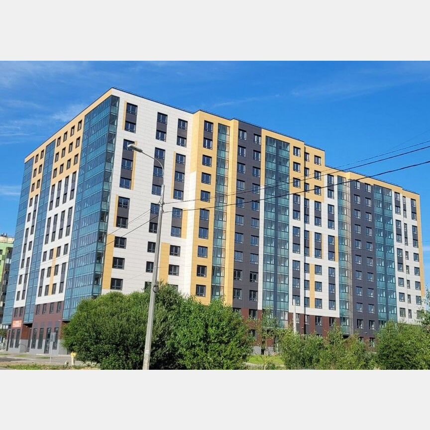 2-к. квартира, 69,1 м², 6/12 эт.