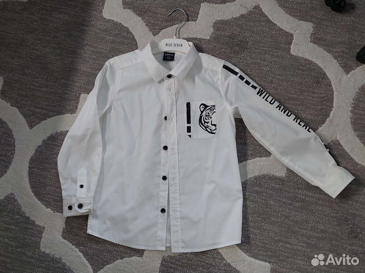 Рубашка для мальчика 116
