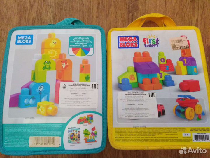 Конструкт Bauer, Mega blocks, кубики, пакет машин