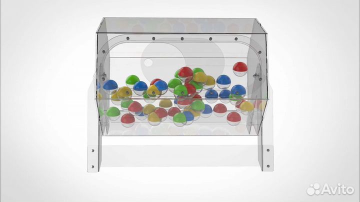 Лототрон / Лототрон из пластика с капсулами