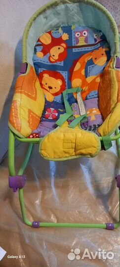 Детские качели шезлонг