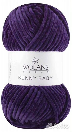 Пряжа плюшевая wolans bunny baby
