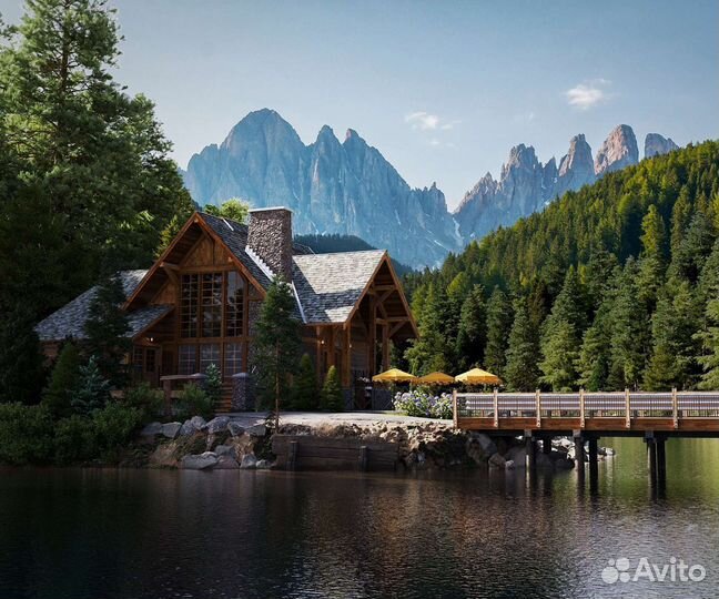 Визуализация экстерьера/интерьера