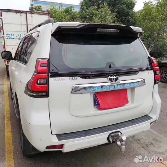 Prado 150 Спойлер под стекло Modellista Q5EH9