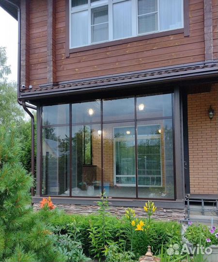 Остекление террасы