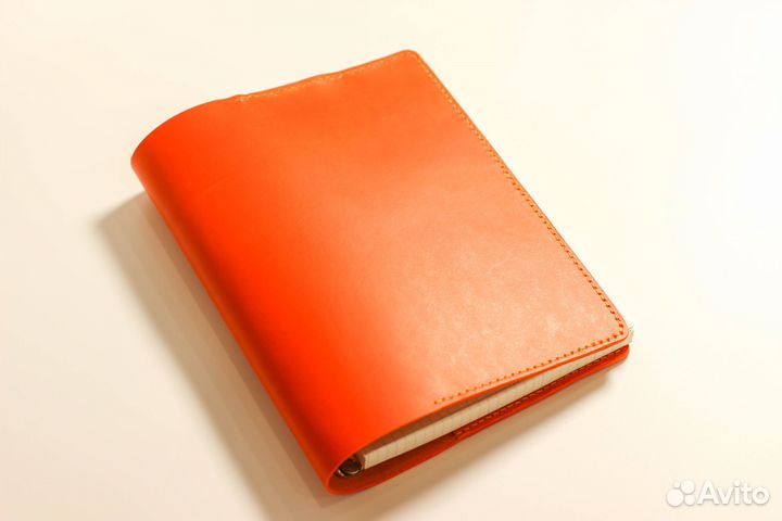 Ежедневник А5. Ручная работа. Натуральная кожа
