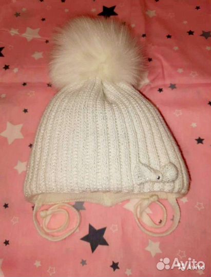 Шапка новая зимняя 0-6
