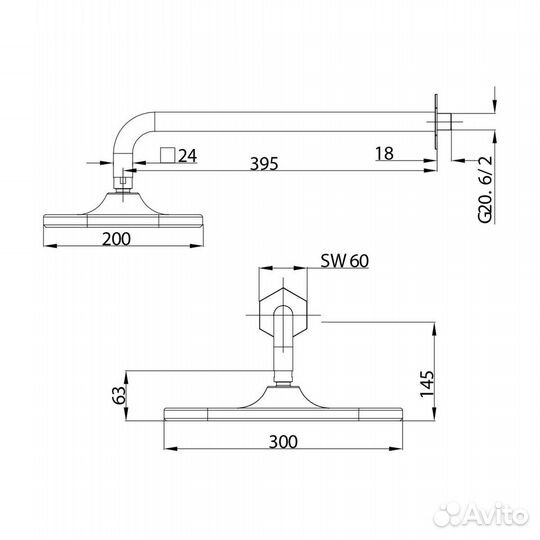 Душевая система Lemark Prizma (LM3922C)