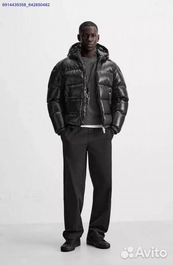 Пуховки Zara x Moncler глянцевый (Арт.73073)