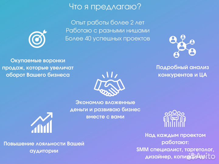 Таргетолог / SMM специалист / Ведение / Реклама