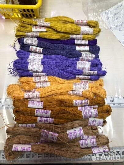 Нитки мулине риолис