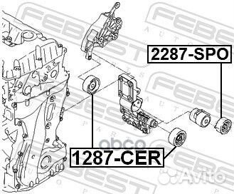 Ролик натяжной 2287-SPO 2287-SPO Febest