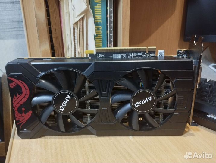 Видеокарта rx570 8gb