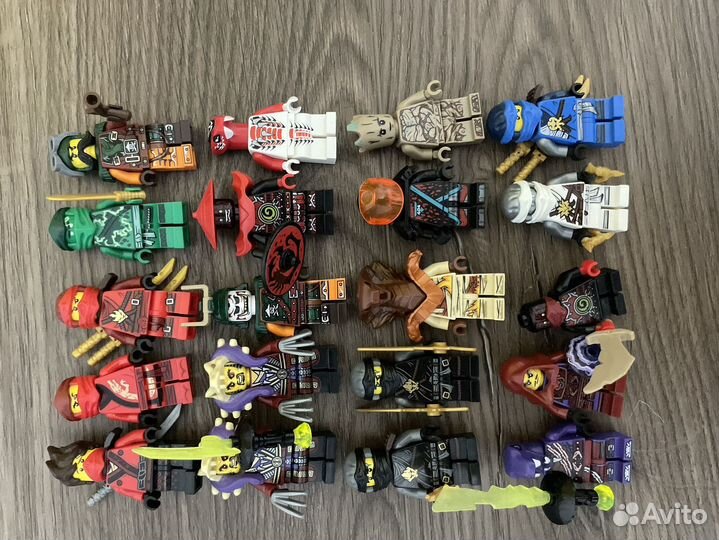 Lego ninjago минифигурки