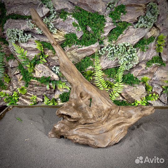 Коряга для аквариума Тиковое дерево (нкт69)