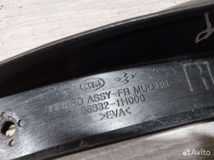 Брызговики Kia Ceed 1 ED