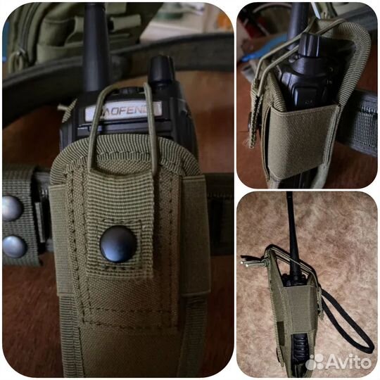 Новая тактическая сумка чехол для мобильной рации