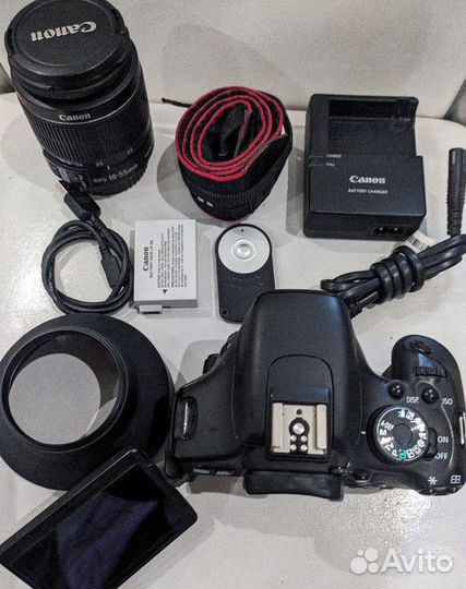 Фотоаппарат Canon EOS 600D Kit