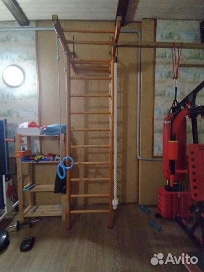 Шведская стенка деревянная