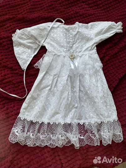 Шикарный крестильный набор для девочки