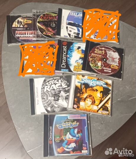 Диски для Sega Dreamcast