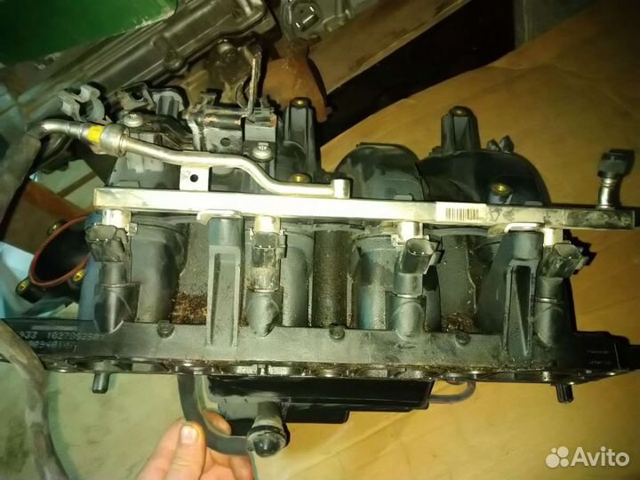 Впускной коллектор opel astra h z16xer