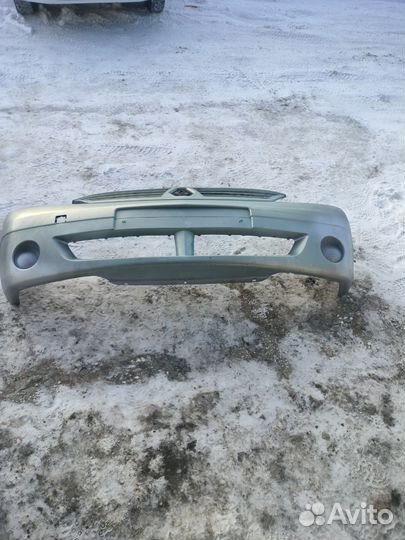 Бампер передний renault logan 1