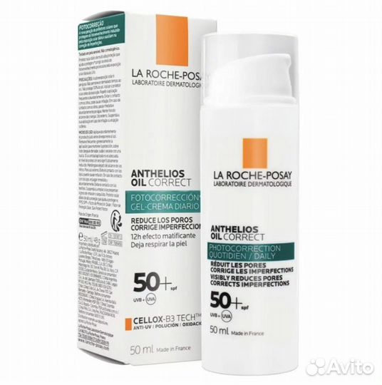 Солнцезащитный крем spf 50 la roche anthelios