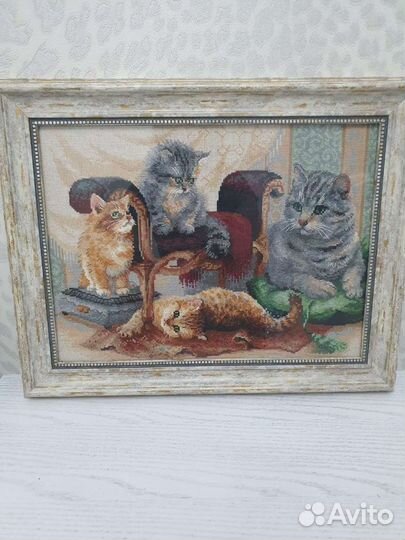 Картина вышитая крестом