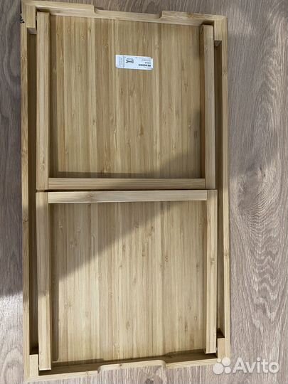 Поднос деревянный на ножках IKEA