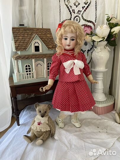 Антикварная кукла Арманд Марсель 1894